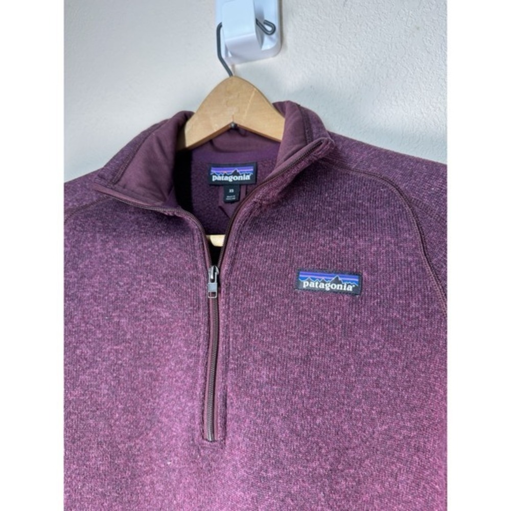 Patagonia‎ Better Sweater 1/4 Zip Fleece Pullover Purple (Women's XS)